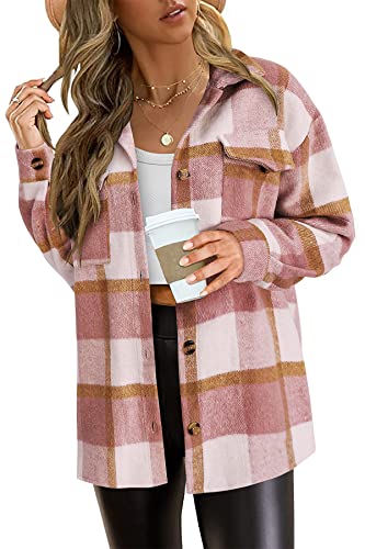 Plaid Pink White