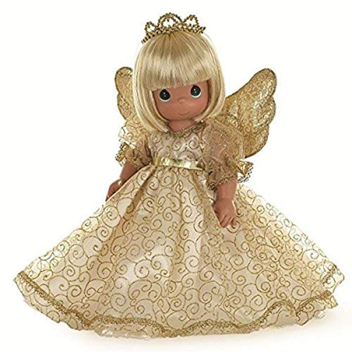 Precious Moments The Doll Maker Linda Rick 16-inch Angelic Whispers from Heaven Blonde Collectible Doll | Perfect for Gift Giving, Home Decor & Christian Collectibles