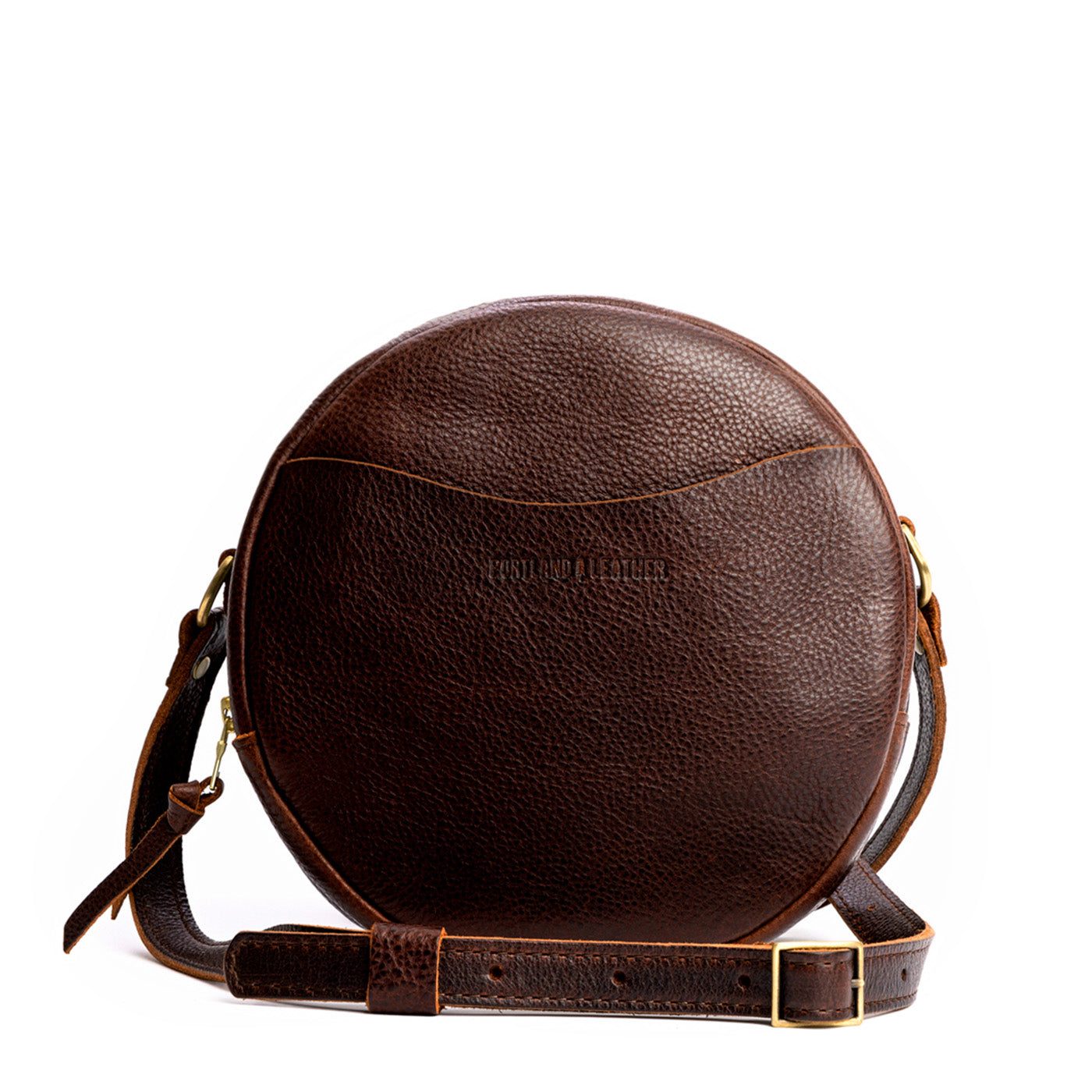Stylish Circle Crossbody Bag for Women - Trendy Leather Shoulder Purse with Adjustable Strap - Perfect for Everyday Use, Travel & Shopping