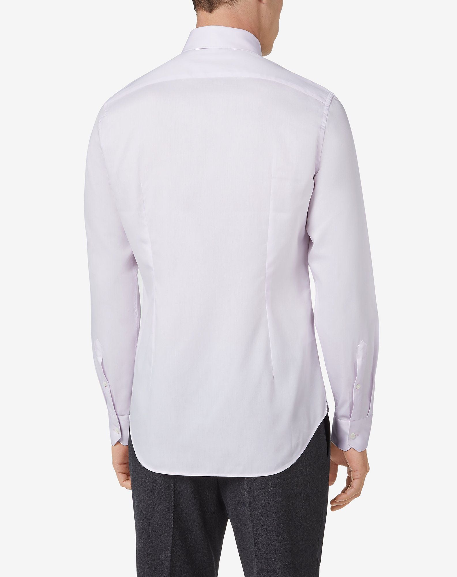 Corneliani Wrinkle Free Men's Dress Shirt in Pink - Perfect for Business Meetings & Formal Occasions