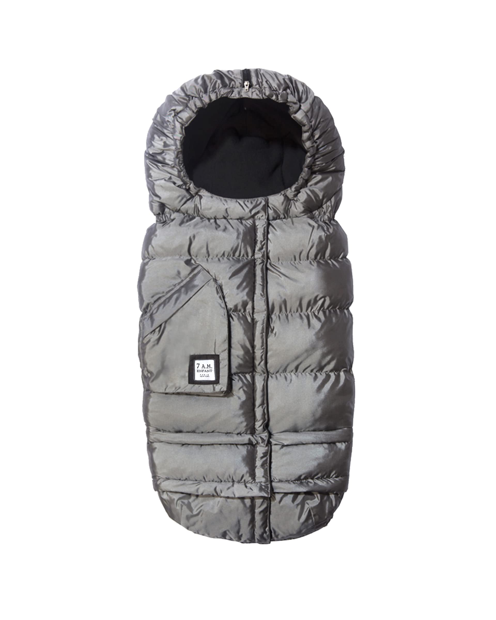 7AM Enfant Adjustable Winter Footmuff for Stroller & Car Seat - Fleece Lined Hooded Sleeping Bag for Baby Boys & Girls (6M-4T) | Water Repellent, Multi-Purpose Warm Blanket for Outdoor Walks, Travel & Winter Protection
