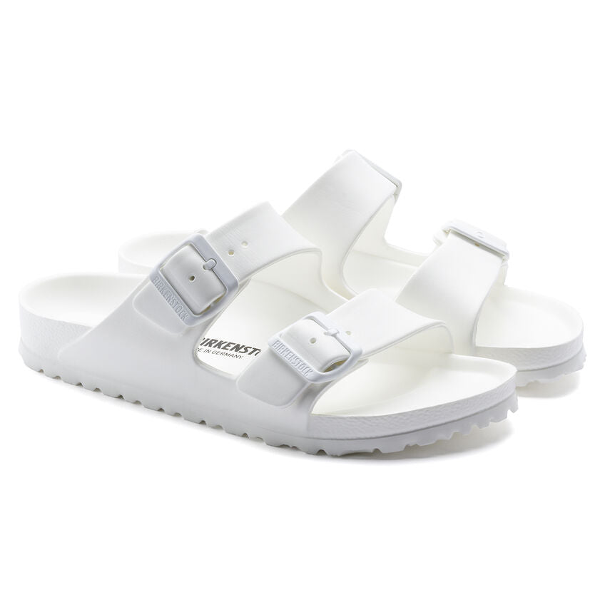 Arizona Women's Comfortable EVA Sandals - Lightweight & Cushioned White Beach Sandals for Summer, Pool, and Vacation Wear