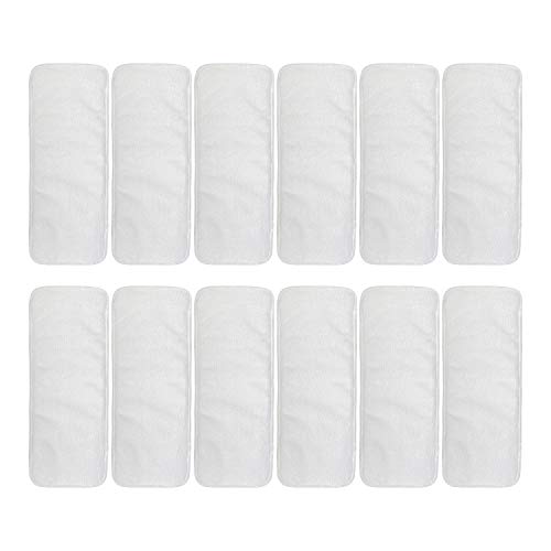12 Pcs Microfiber 3-layers