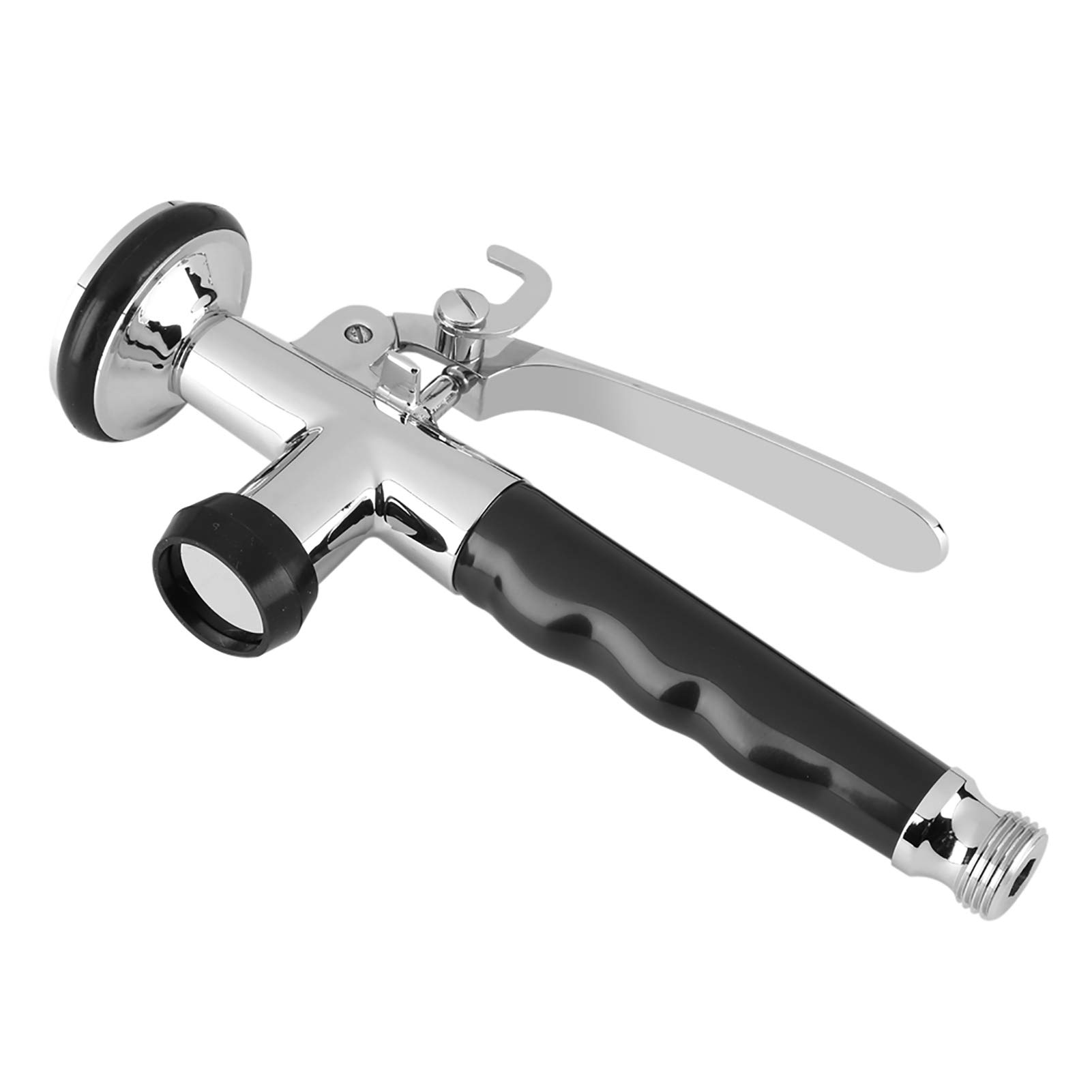 Oumefar Pre-Rinse Swivel Sprayer Faucet Set - Pull Down Kitchen Sink Faucet with Handle Grip - High Pressure Sprayer for Washing Dishes, Fruits & Vegetables - Perfect for Bathroom, Kitchen & Utility Sink