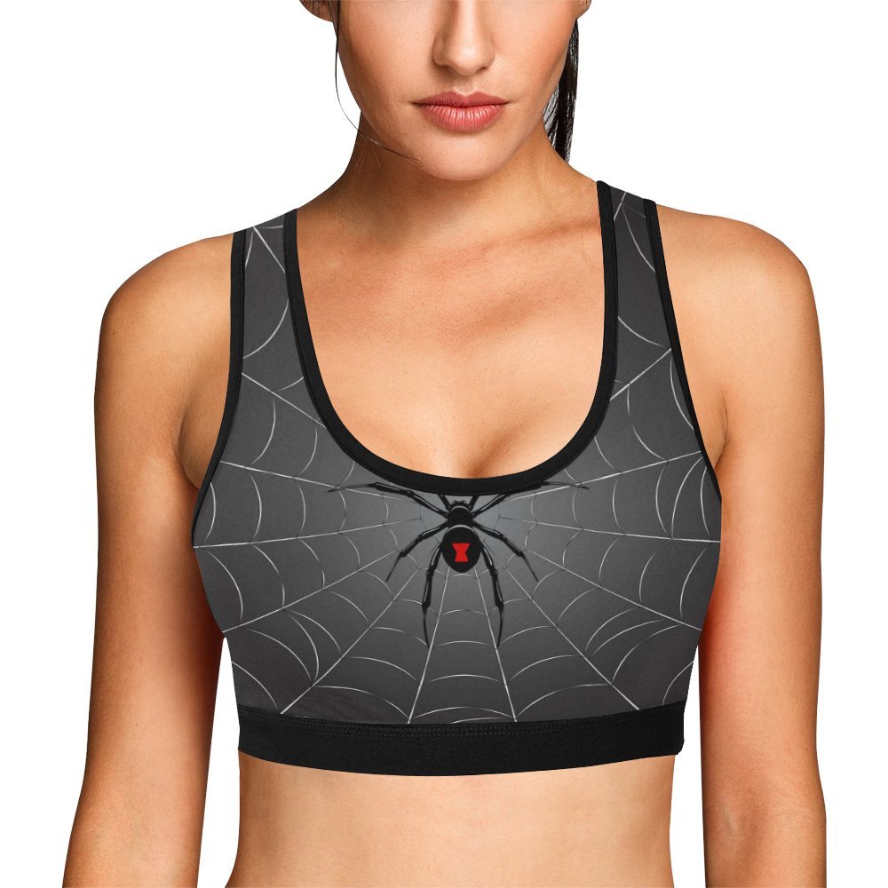 InterestPrint Women's Reversible Spandex Sports Bra - High Support Yoga, Gym, Workout & Fitness - Perfect for Running, Pilates, and Active Lifestyles