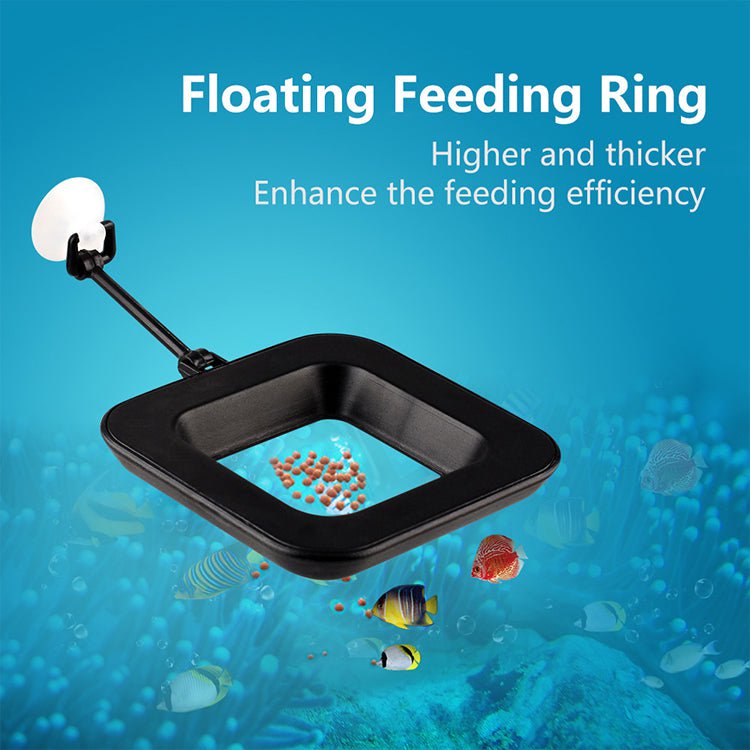iLONDA Floating Red Worms Feeding Cup for Aquarium Fish - Perfect for Betta, Goldfish & Tropical Fish Feeding - Easy-to-Use Fish Food Dispenser for Freshwater & Saltwater Tanks
