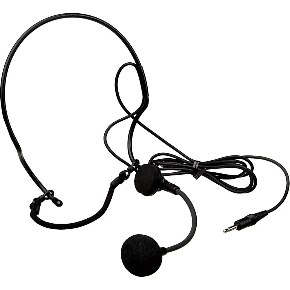 Azden HS-12 Uni-Directional Headset Microphone - Professional Clear Audio for Podcasting, Broadcasting & Public Speaking