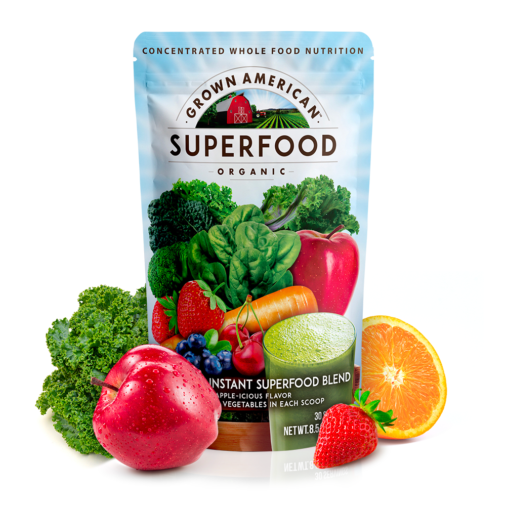 Organic Superfoods for Energy & Immunity - Grown in USA | Perfect for Smoothies, Salads & Healthy Snacking