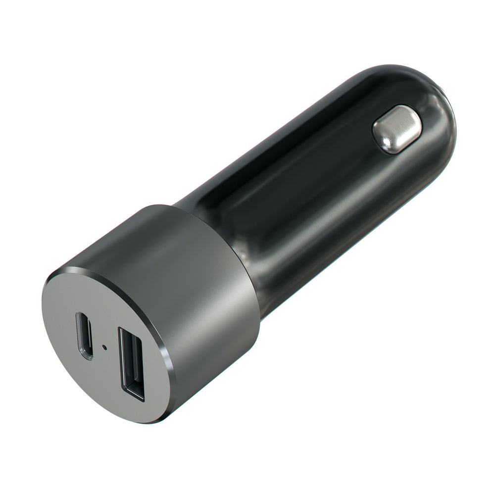 Satechi 72W USB C PD Car Charger Fast Charging Adapter for iPhone 15/14/13, MacBook, iPad Pro - Perfect for Road Trips & Business Travel