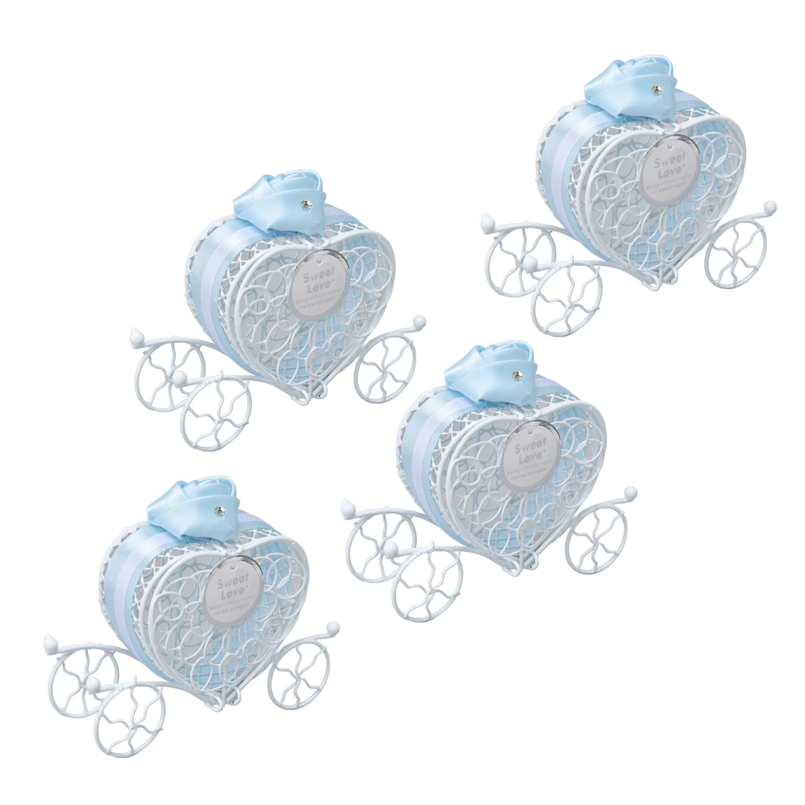 Romantic Wedding Candy Box - Elegant Blue Gift Box for Weddings, Parties & Festivals | Perfect for Bridal Showers, Anniversary Gifts & Special Occasions