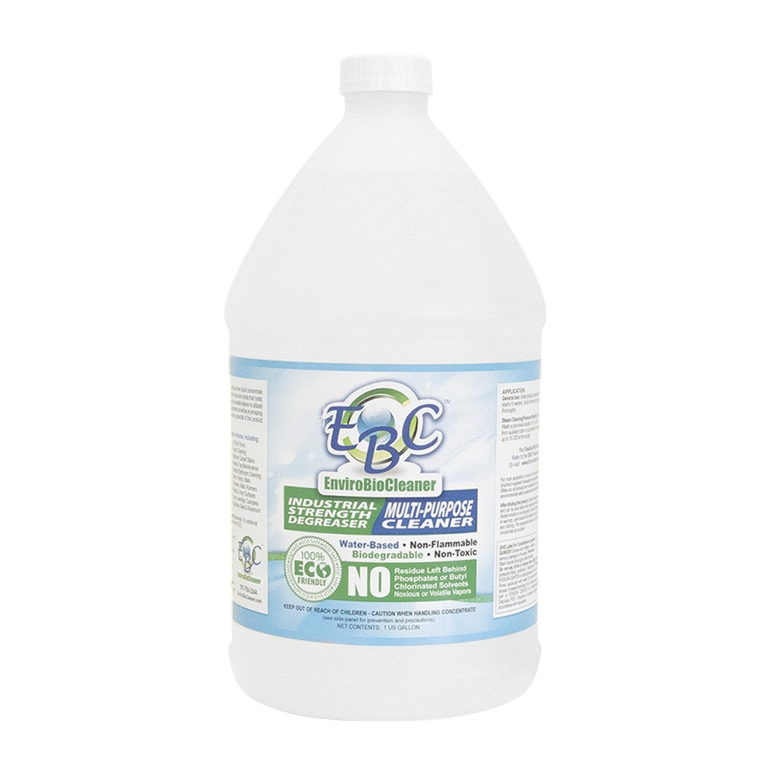 EBC Degreaser & Multipurpose Cleaner - Heavy Duty Industrial & Household Cleaning Solution for Kitchen, Garage, Tools & More