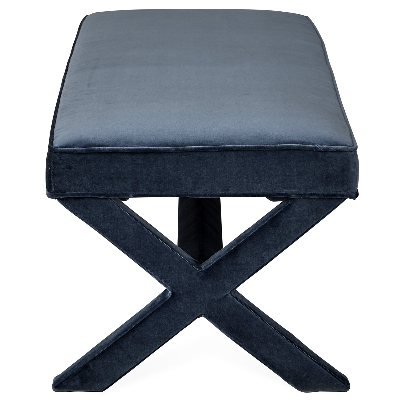 Double X Bench - Sturdy and Stylish Outdoor/Indoor Wooden Bench for Patio, Garden, or Living Room - Perfect for Relaxing, Lounging, and Decorating Your Space
