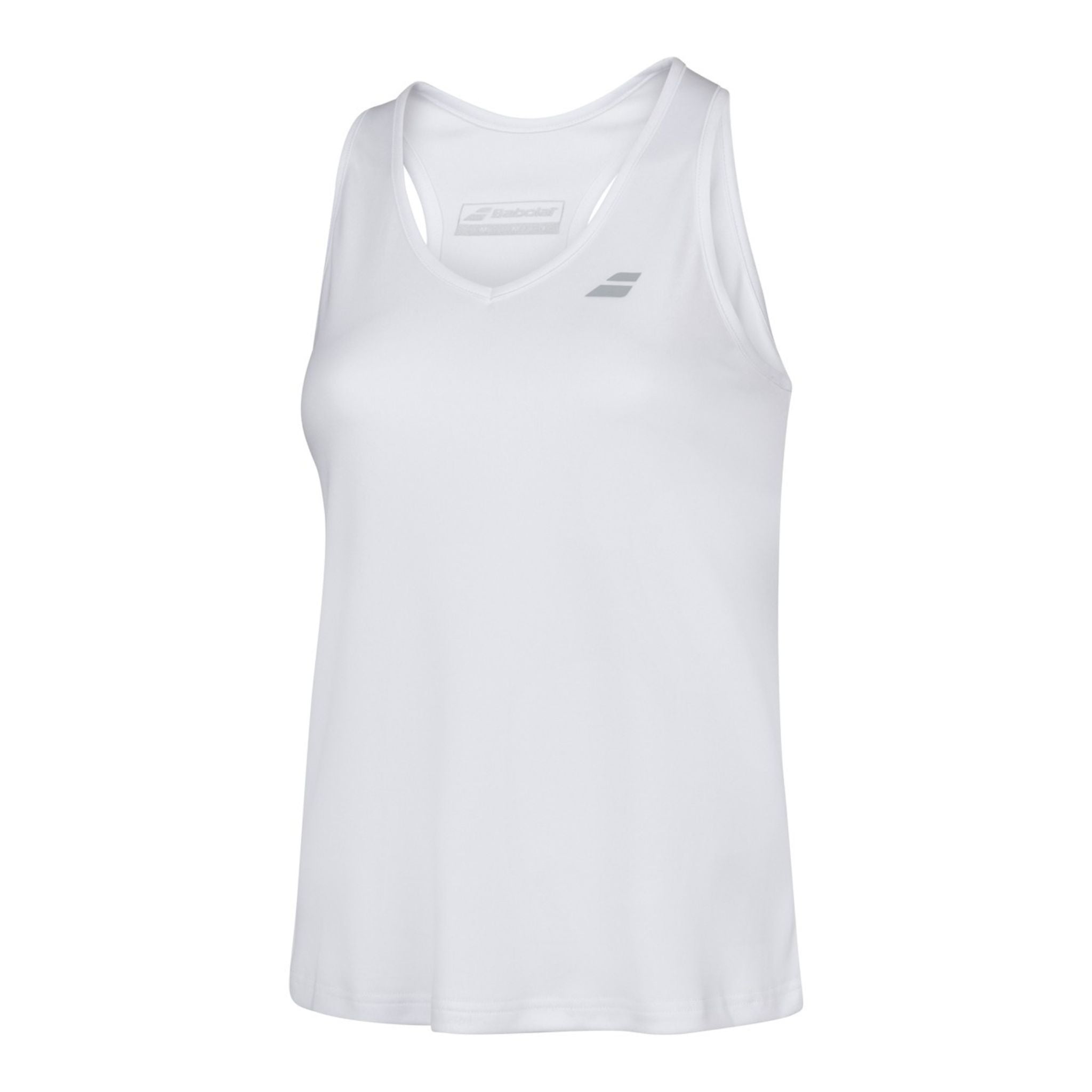 Babolat Women's Play Tank Top - Breathable Tennis Shirt for Women [White] - Perfect for Tennis, Gym & Casual Wear