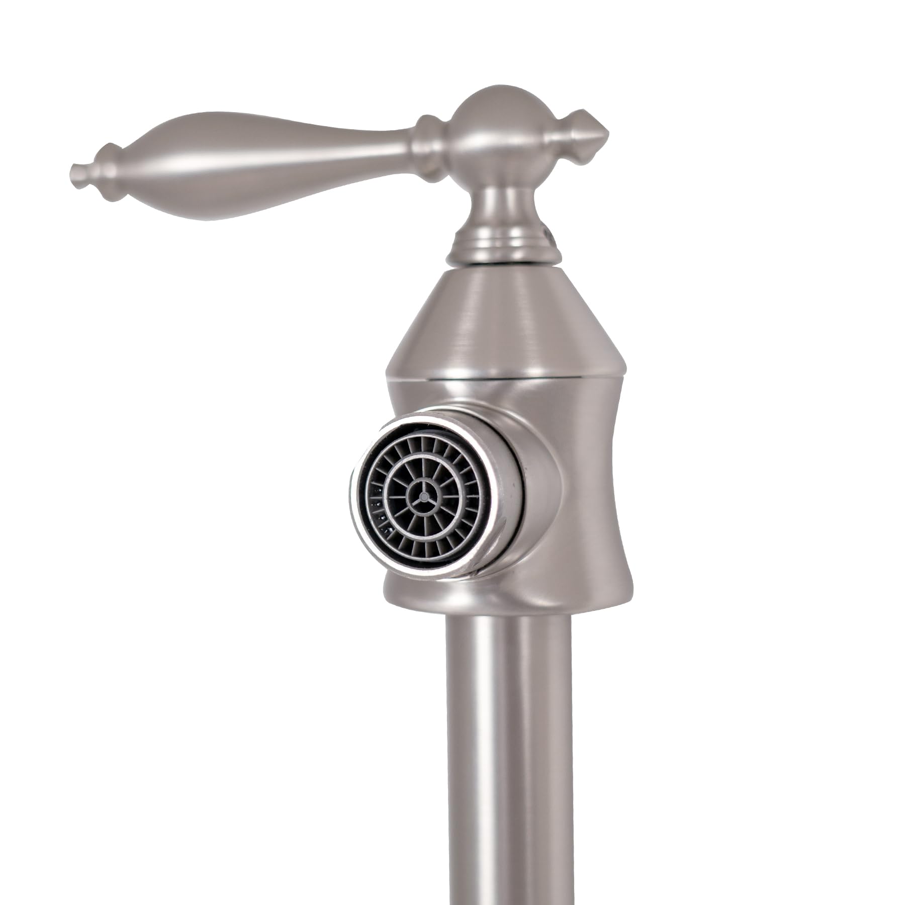 Brushed Nickel Pot Filler Faucet - Swing Arm for Kitchen Sink