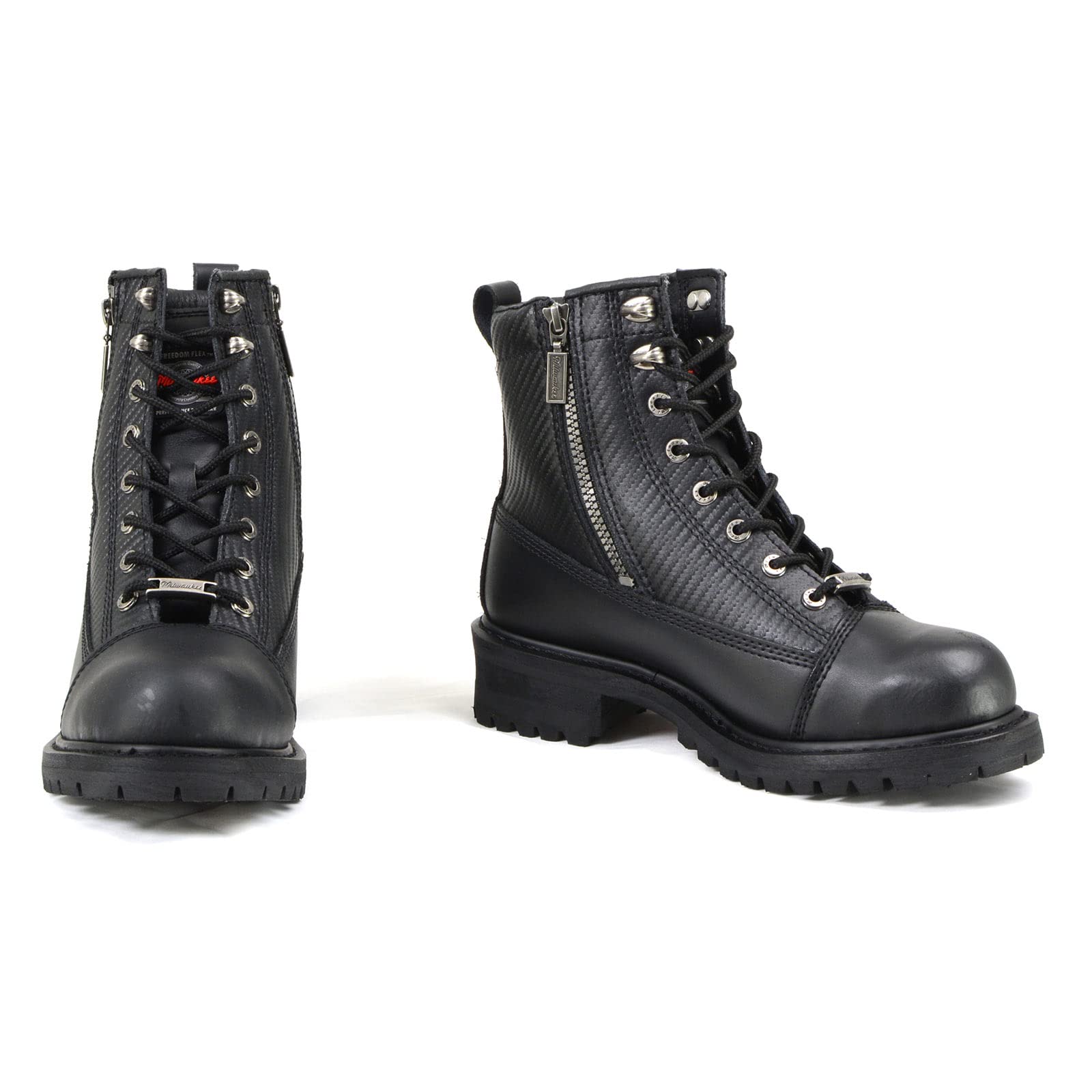 Premium Accelerator Leather Motorcycle Boots for Men - Durable & Comfortable Riding Boots for Long-Distance Touring & Cruising