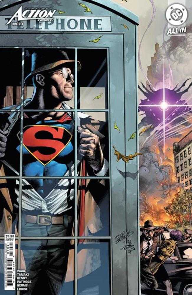 Action Comics #1070 Cover C Eddy Barrows Variant - DC Comics Collectible Edition - Perfect for Comic Book Fans & Collectors | Display, Gifts, or Investment