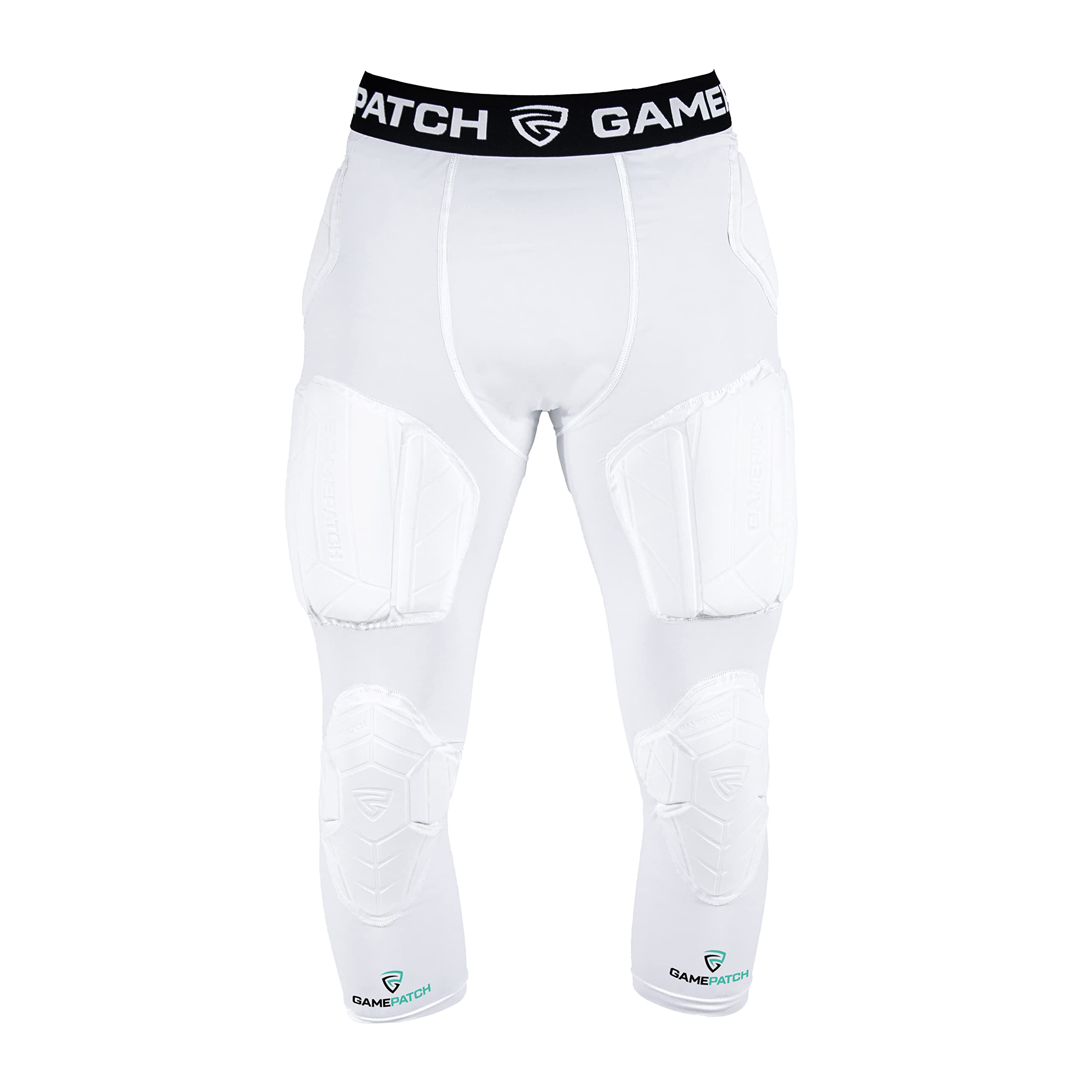 3/4 Compression Tights with Knee & Hip Support - Shock Absorbing Technology for Men, Women & Kids - Perfect for Running, Yoga & Sports Recovery