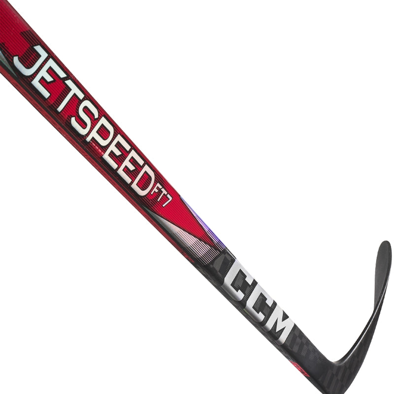 CCM JetSpeed FT7 Senior One Piece Hockey Stick - Lightweight & Durable for High-Performance Play - Perfect for Competitive Games & Training Sessions