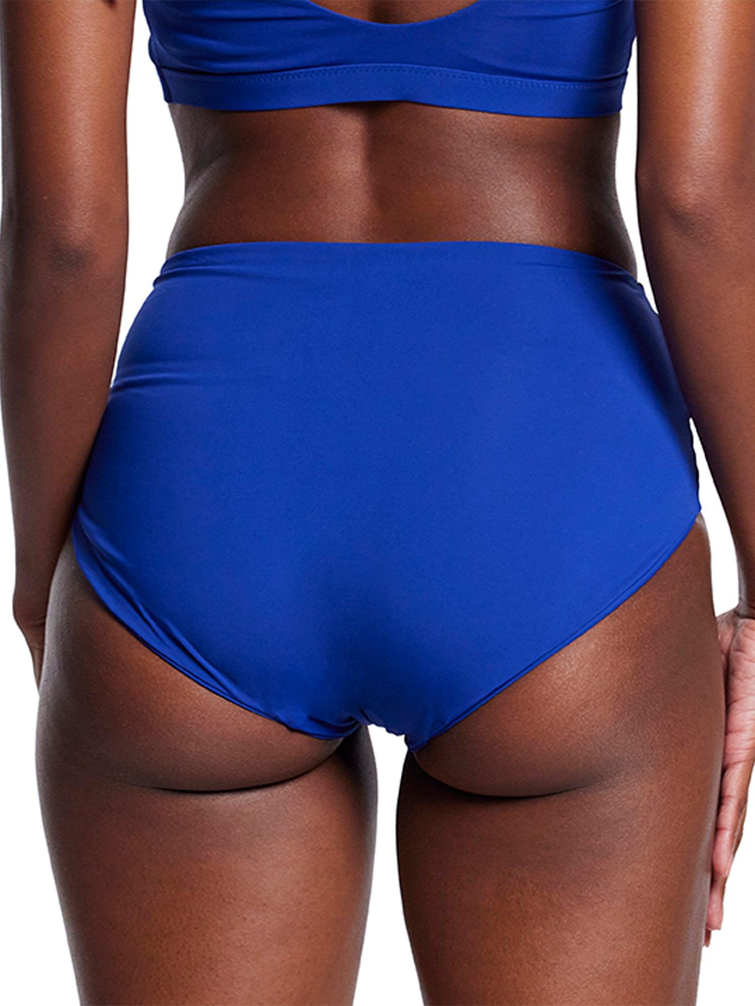 French Brief Swimsuit Bottom - High Waist Bikini Bottoms for Women, Comfortable Swimwear for Beach, Pool & Vacation