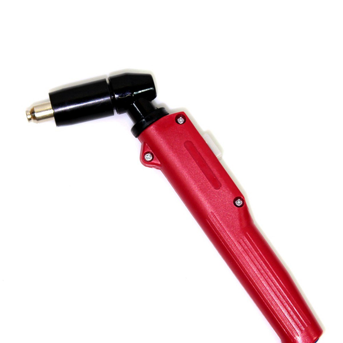 Red Handle Head Body with Built-in Button Switch - Perfect for Industrial Equipment, Machinery, and DIY Projects