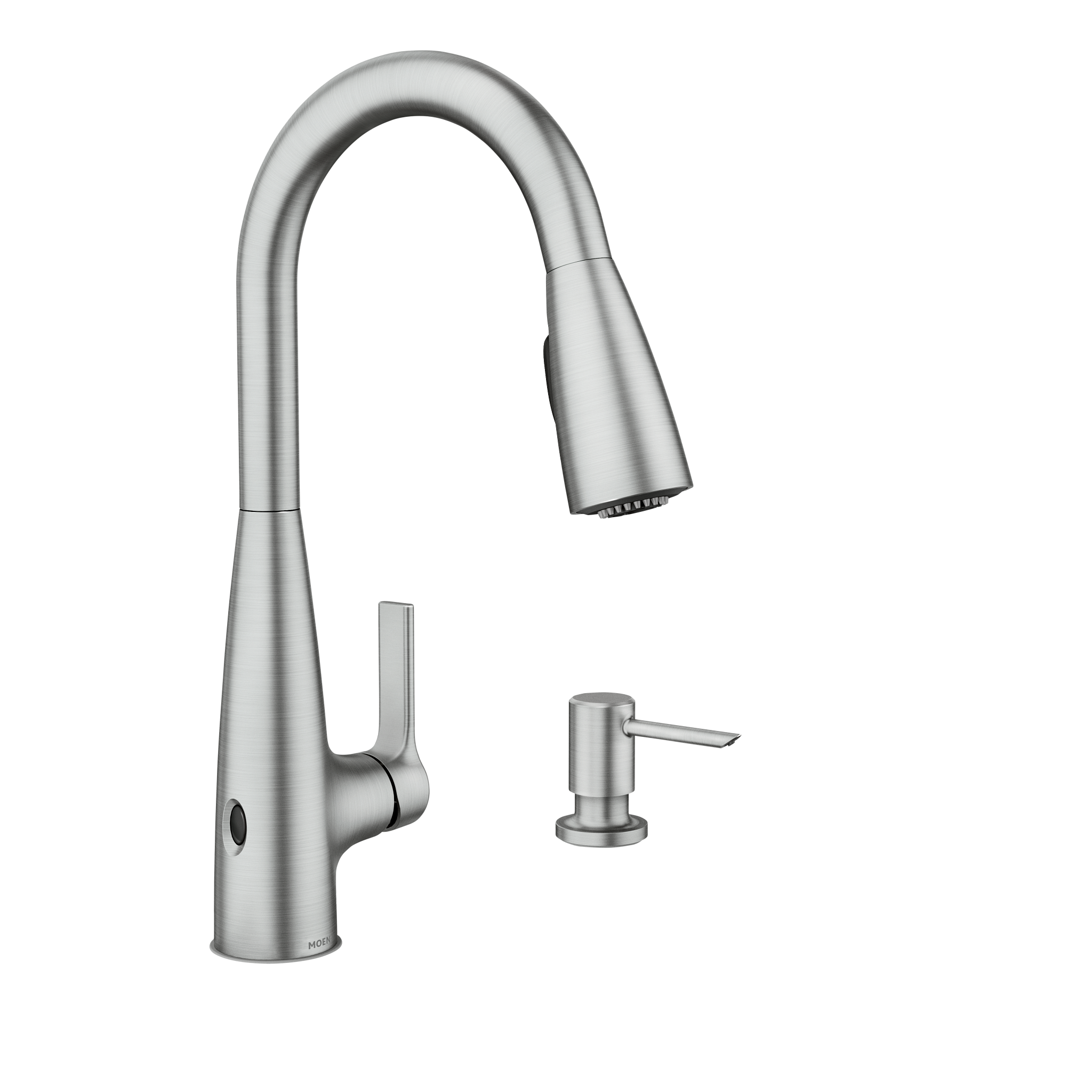 Haelyn MotionSense Wave One Handle Pull-Down Touchless Kitchen Faucet - Hands-Free Stainless Steel Sink Faucet with Smart Sensor for Modern Kitchens
