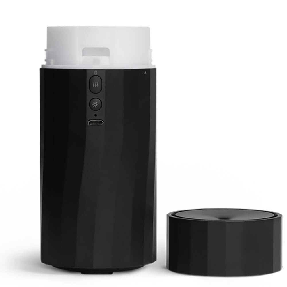 Aroma Wander Black Essential Oil Diffuser - Perfect for Home, Office, and Yoga Relaxation