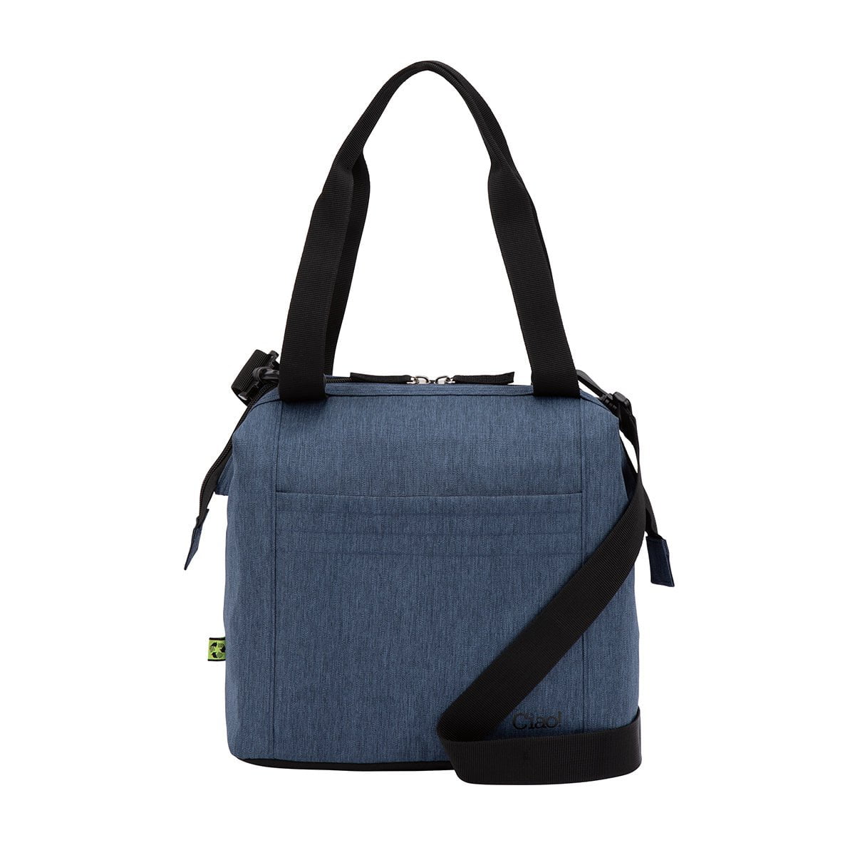 Eco-Friendly CIAO Malissa RPET Satchel Cooler Bag - Reusable & Insulated Lunch Tote for Work, Beach & Picnics