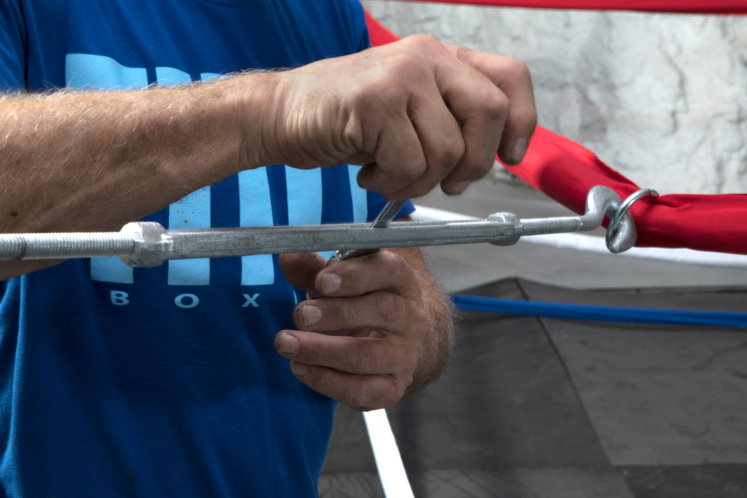 TITLE Boxing Standard Ring Turnbuckle (Single) - Heavy Duty Boxing Equipment for Gym & Home Training - Perfect for Boxing Rings, MMA Cages & Martial Arts Setup