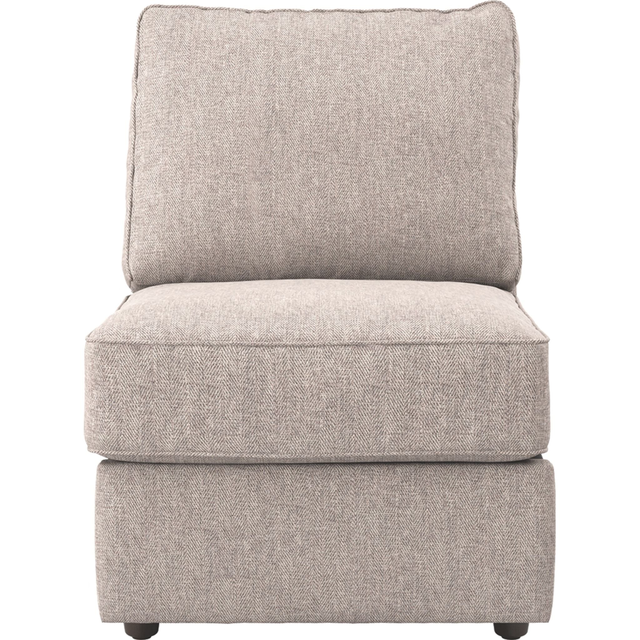 Ashlor Exclusive 5-Piece Sectional Sofa Set - Modern L-Shaped Couch with Ottoman for Living Room, Family Room & Home Theater