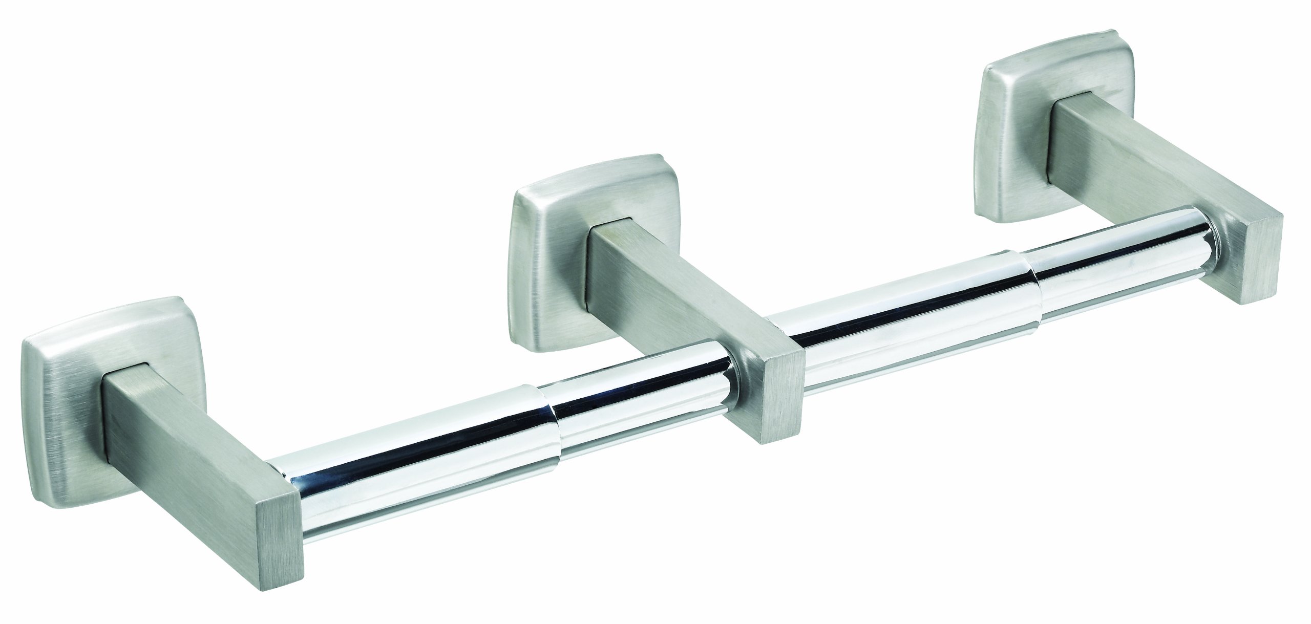 Bradley 5234-000000 Stainless Steel Surface Mounted Dual Roll Toilet Paper Holder - 13