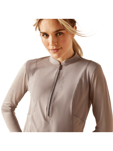 Ariat Breathe 1/4 Zip Baselayer - Moisture-Wicking Performance Shirt for Men & Women | Perfect for Hiking, Running & Outdoor Activities