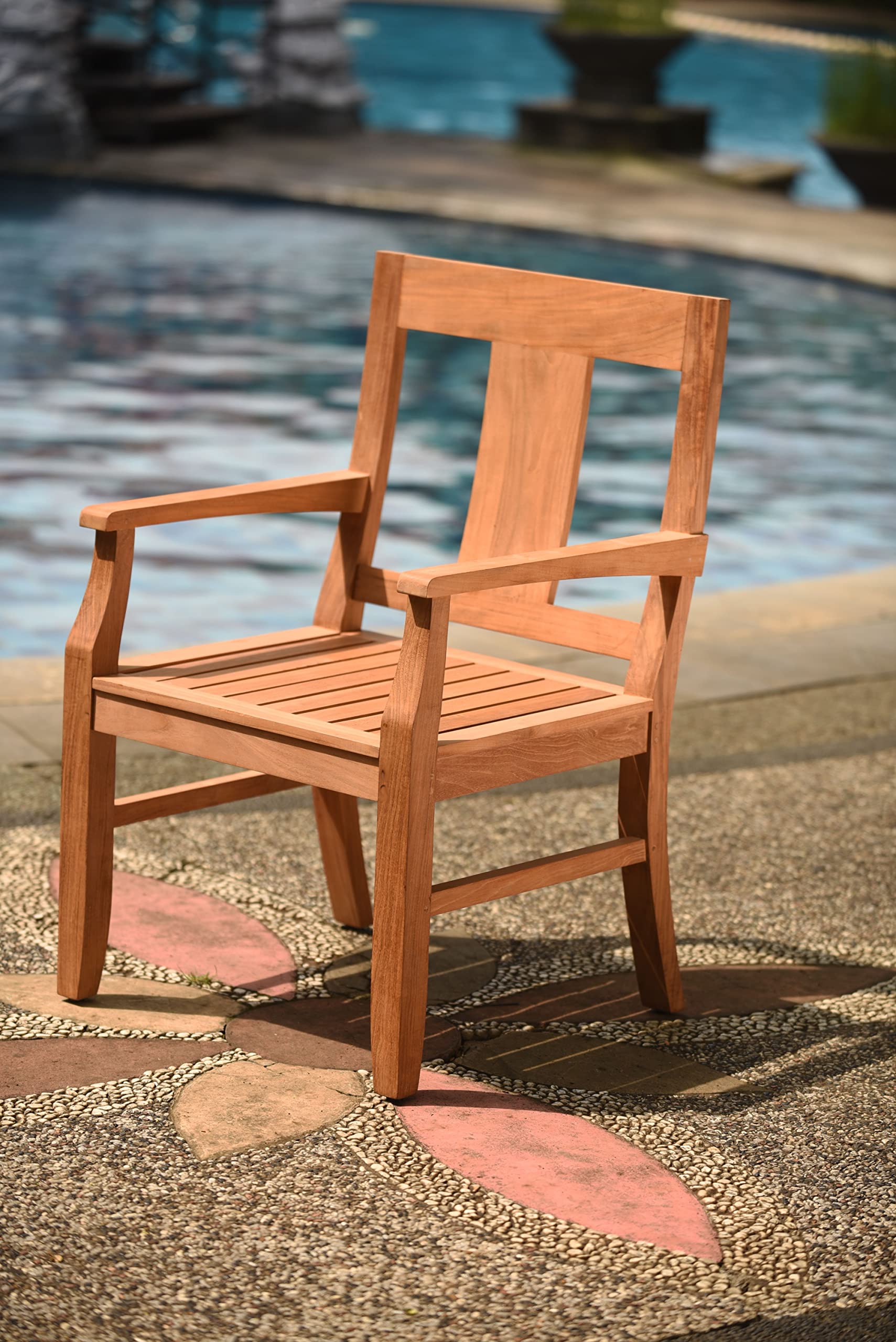 Premium 7-Piece Outdoor Patio Teak Dining Set - 94
