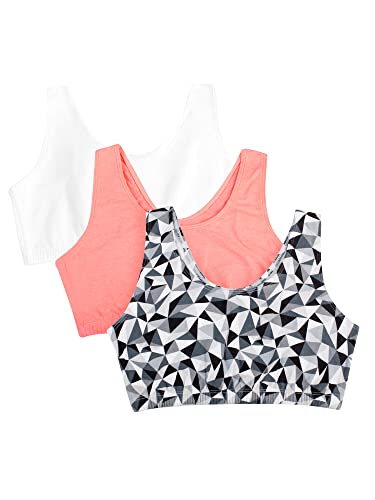 Kaleidoscope/White/Punchy Peach