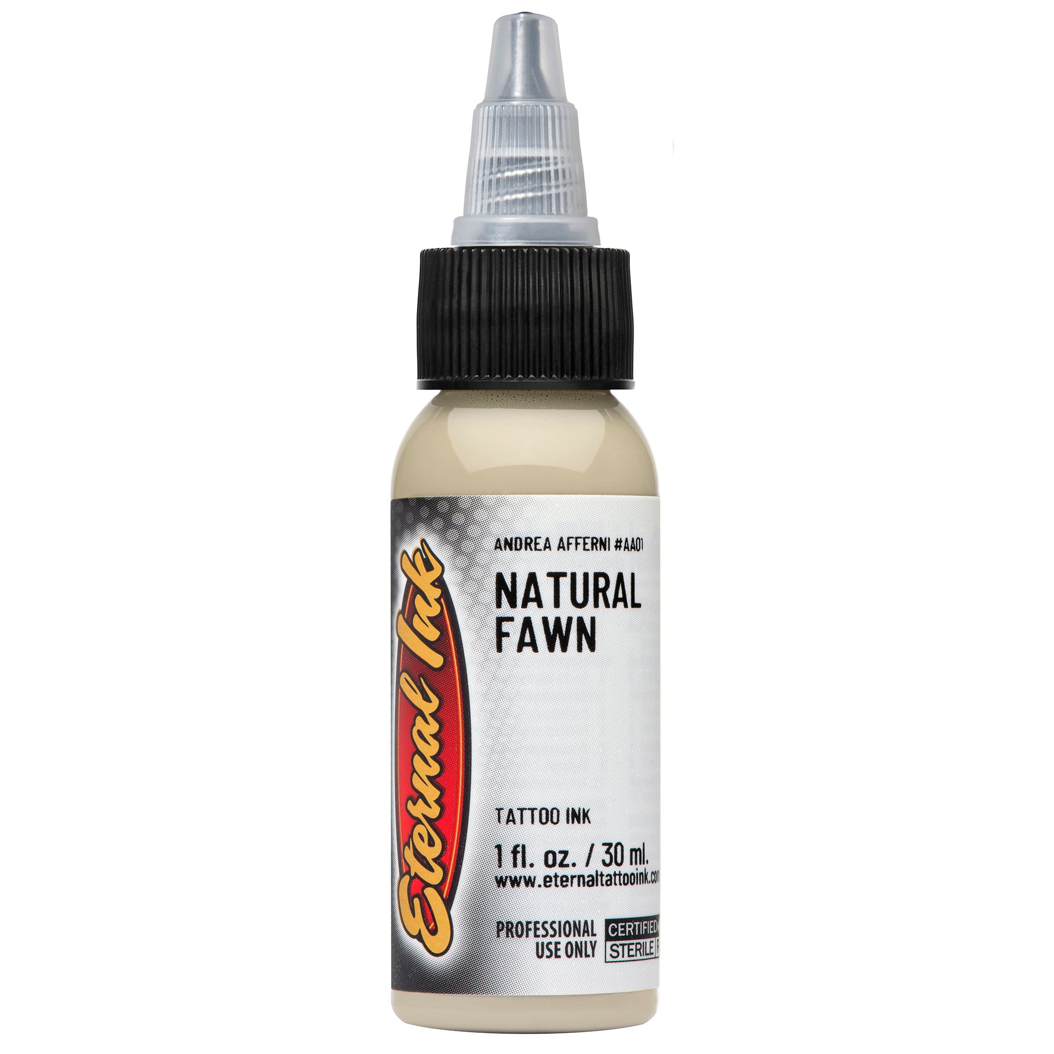 Eternal Andrea Afferni Natural Fawn Ink 1oz - Premium Calligraphy Ink for Fountain Pens, Dip Pens & Art Projects - Perfect for Lettering, Illustration & Creative Writing