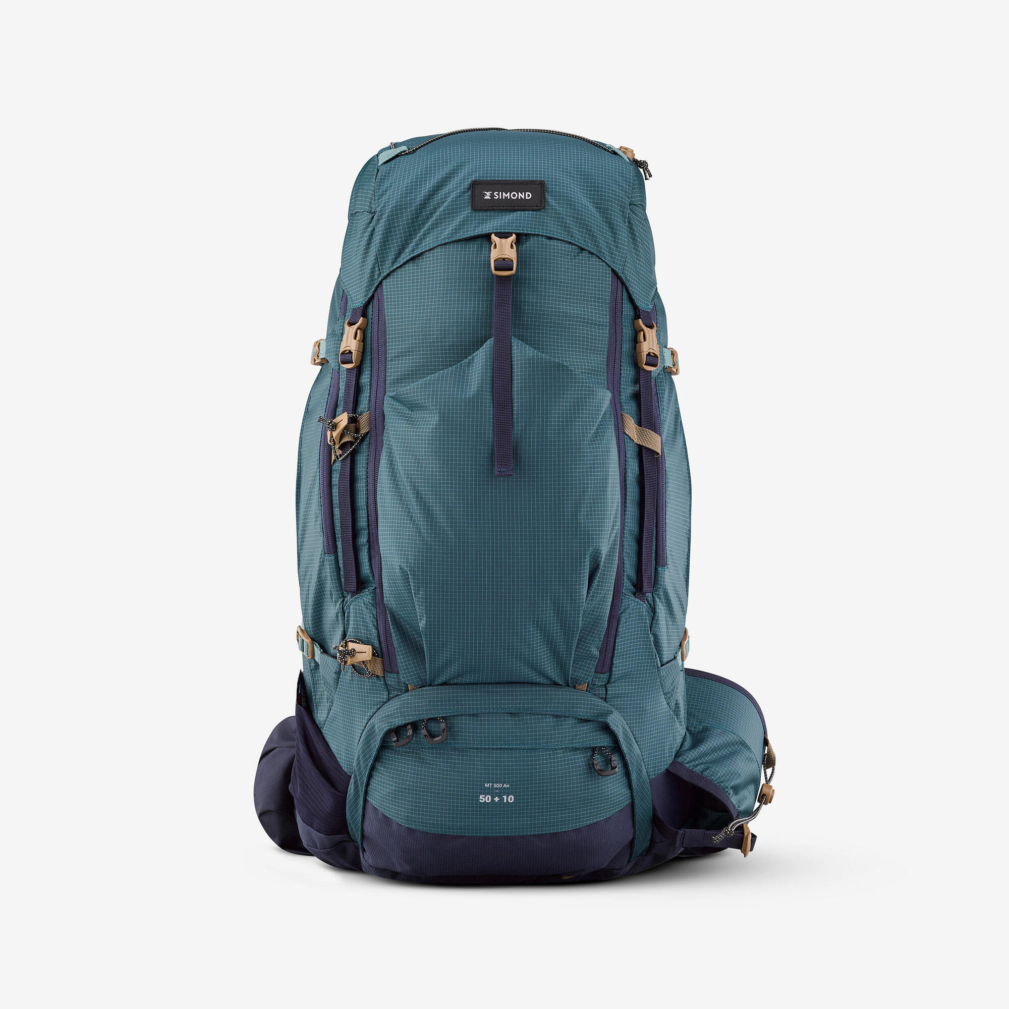 Simond MT500 Air 50+10L Men's Hiking Backpack - Lightweight & Durable for Outdoor Camping, Trekking & Travel Adventures