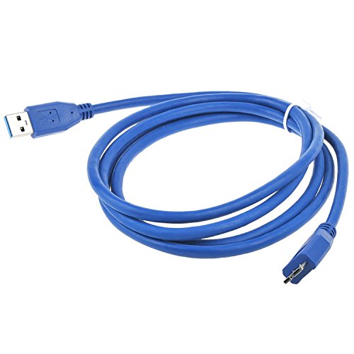 PK Power USB 3.0 Fast Charging & Data Sync Cable for Freecom External Hard Drives - High-Speed Transfer & Reliable Charging for HDD, SSD Storage Devices (Perfect for Backup, File Transfer & Computer Access)