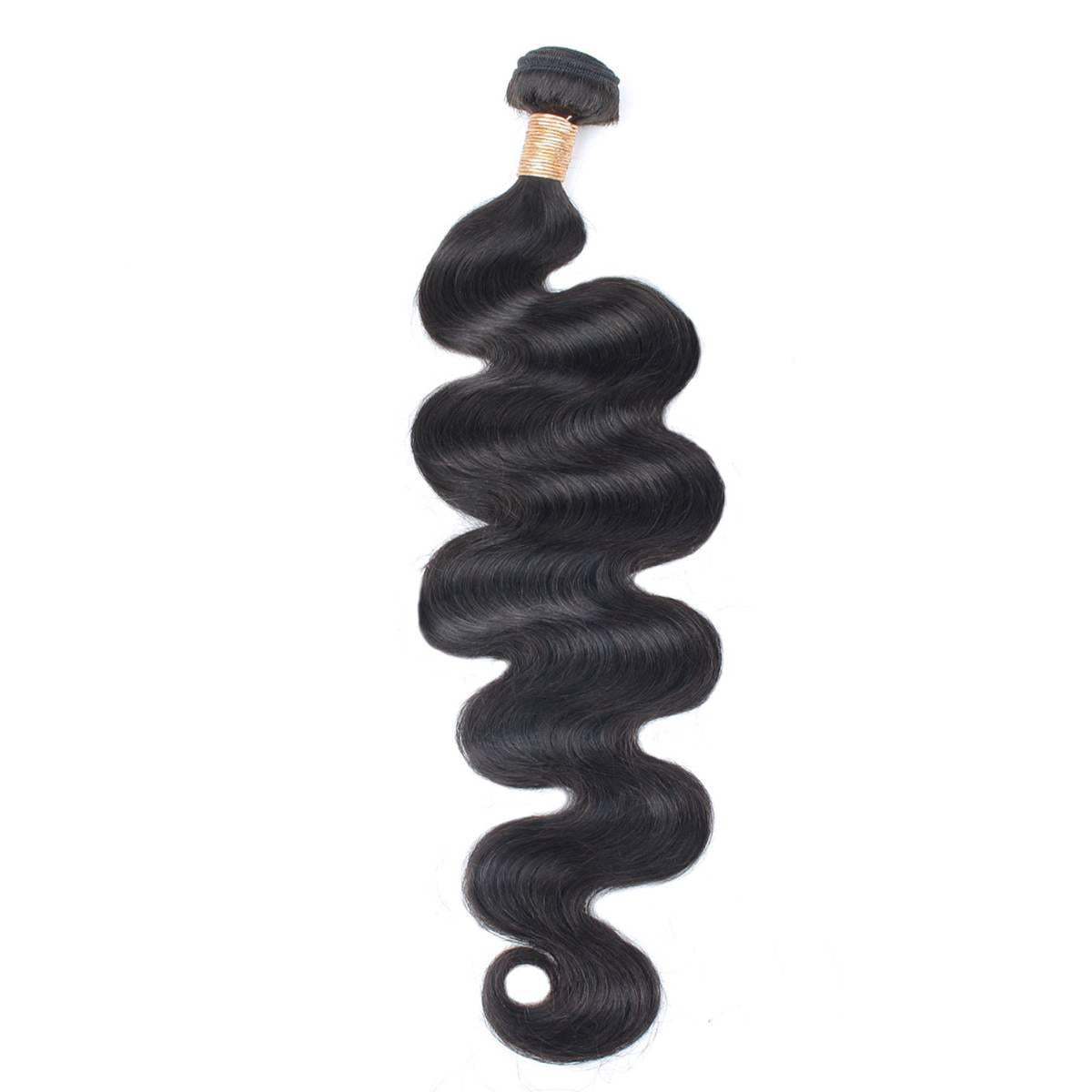 Brazilian Body Wave 100% Human Hair Bundles for Weave & Extensions - Soft & Natural Looking Hair for Black Women | Perfect for Daily Styling, Parties & Special Occasions