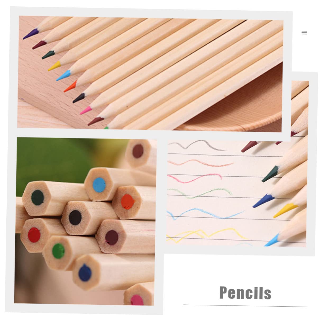 48-Piece Professional Colored Pencils Set - Vibrant Art Sketching Pencils for Drawing, Coloring & Shading | Perfect for Artists, Students & DIY Crafts | Wooden Case Included