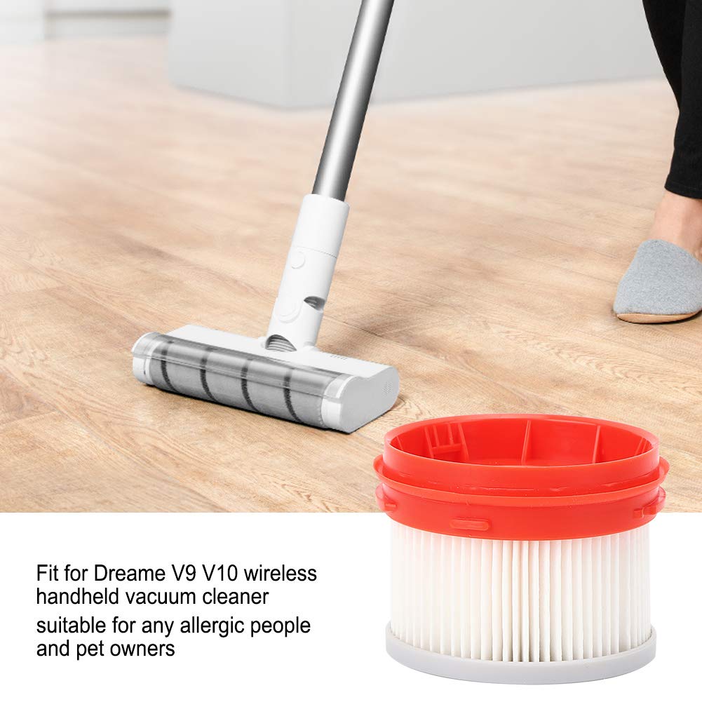 **Dreame V9 V10 Washable & Reusable Vacuum Filter - Replacement Dust & Pollen Filter for Handheld Vacuum Cleaners - Ideal for Allergy Sufferers & Pet Owners**