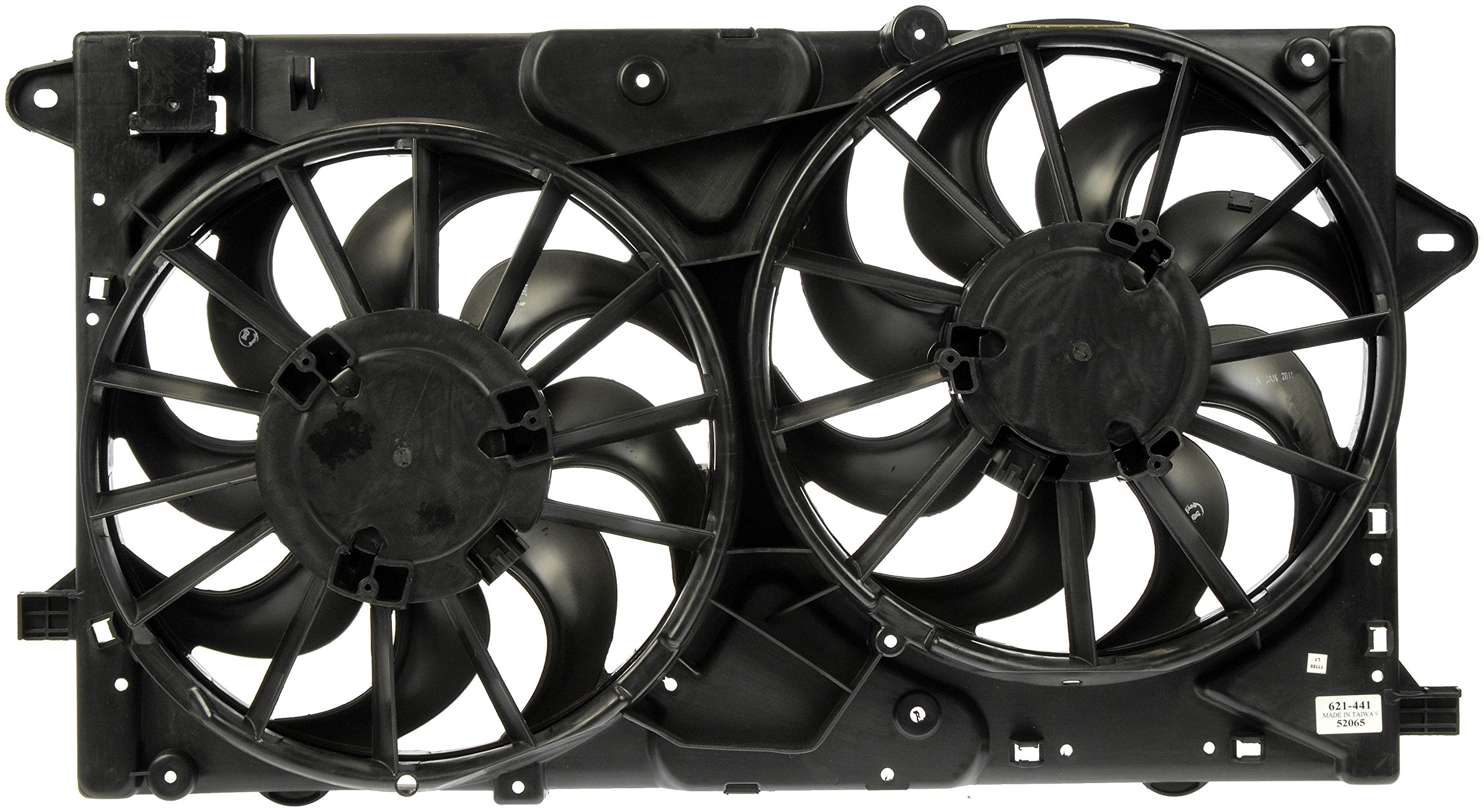 Dorman 621-441 Engine Cooling Fan Assembly Replacement for Buick Chevrolet Vehicles - Perfect for Overheating Prevention & Engine Cooling System Repair