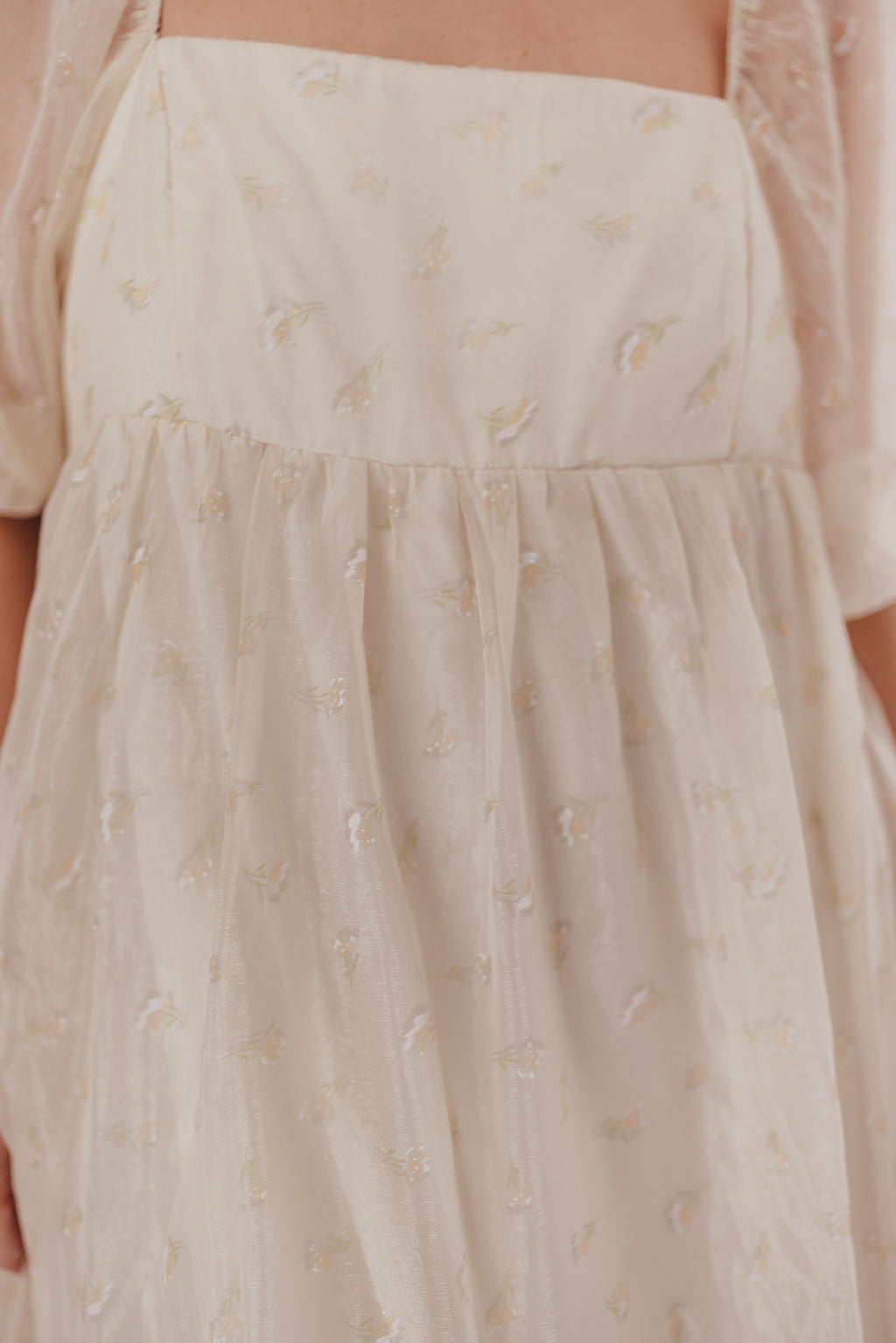 Butter Floral Smocked Maternity Maxi Dress - Bump Friendly, Inclusive Sizing S-3XL for Pregnancy, Baby Showers & Summer Vacations