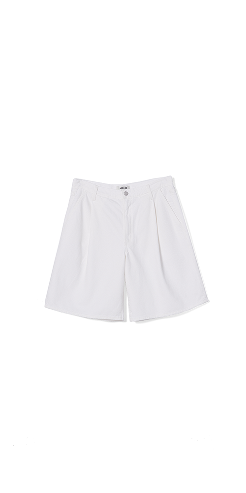 Ellis Trouser Short Milkshake - Women's High Waisted Casual Shorts for Summer | Perfect for Beach, Travel & Everyday Wear
