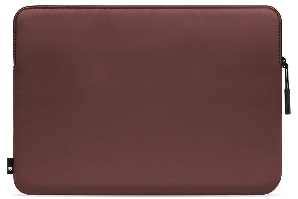 Incase Compact Laptop Sleeve 13-Inch - Lightweight Weather-Resistant Flight Nylon Case for MacBook, iPad & Tablets with Accessory Pocket (Old Brick) | Perfect for Travel, Work & School Protection