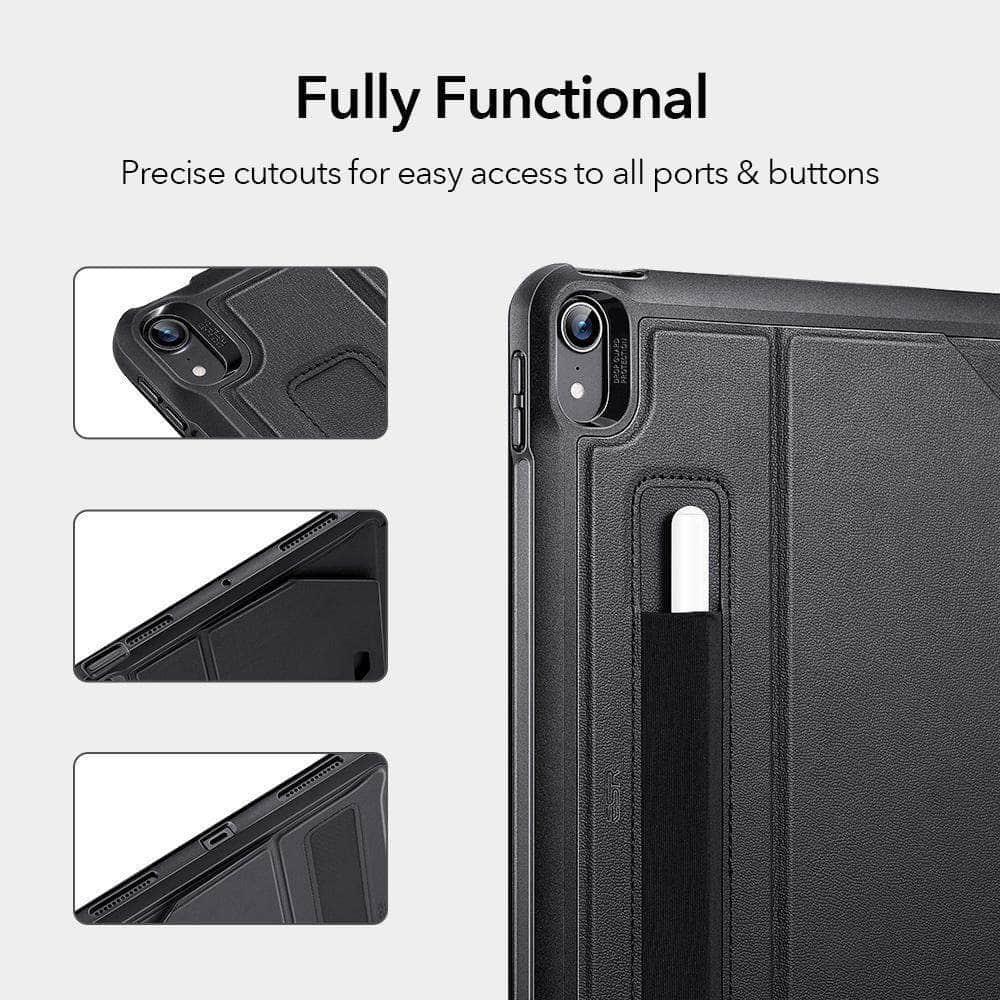 iPad Air 4 Case with Apple Pencil Holder - Protective Cover for iPad Air 4th Generation (2020) | Perfect for Work, Study & Creative Drawing