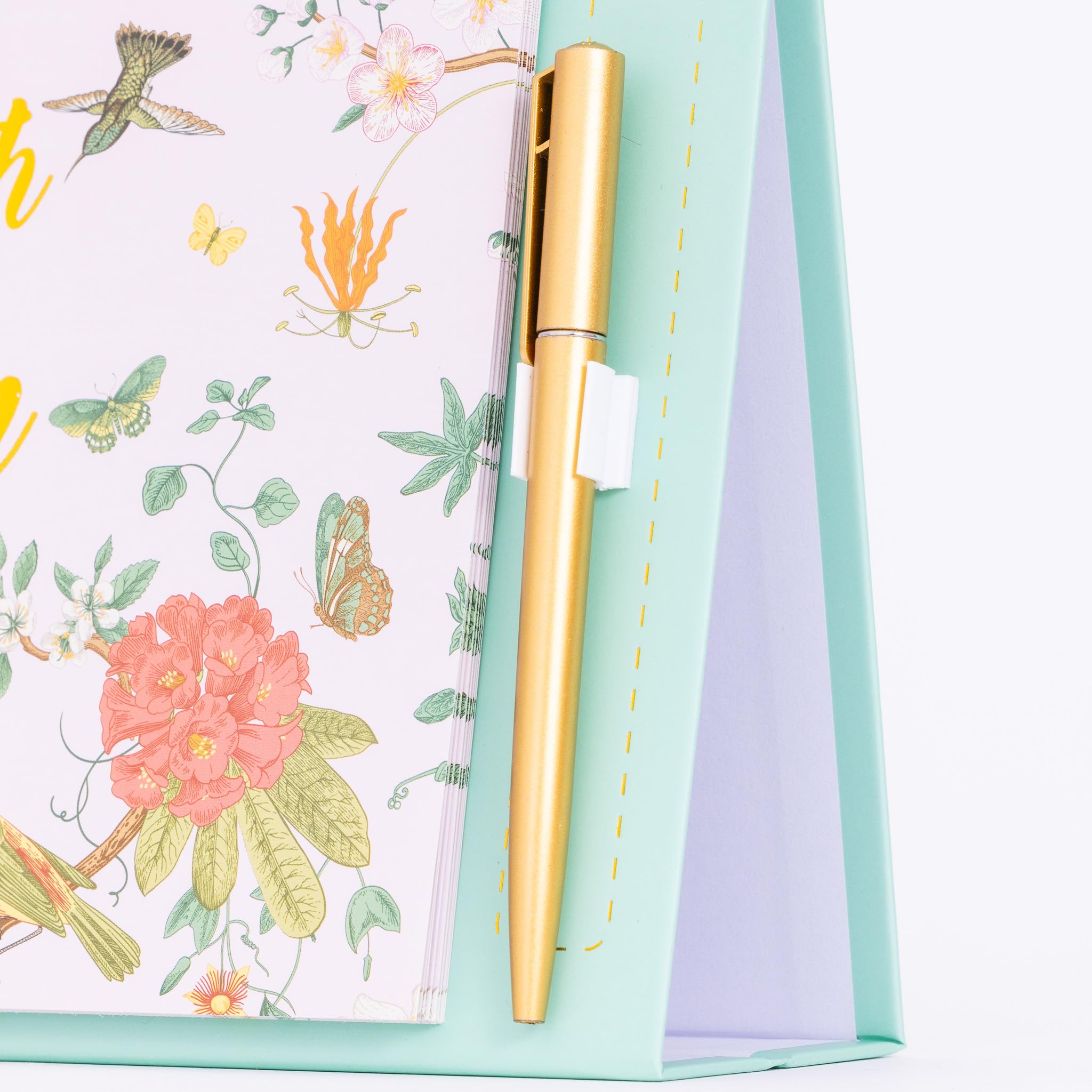 2025-2026 18-Month Spiral Bound Desk Calendar | Standing Flip Planner with Pen Holder | Perfect for Home Office, School & Family Organization | Gift Idea for Professionals & Students