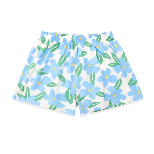 1pcs-blue Flowers