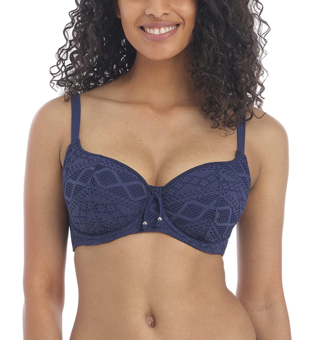 Freya Sundance Sweetheart Women's Opaque Underwired Bikini Top - Supportive Swimwear for Beach, Pool & Summer Vacations