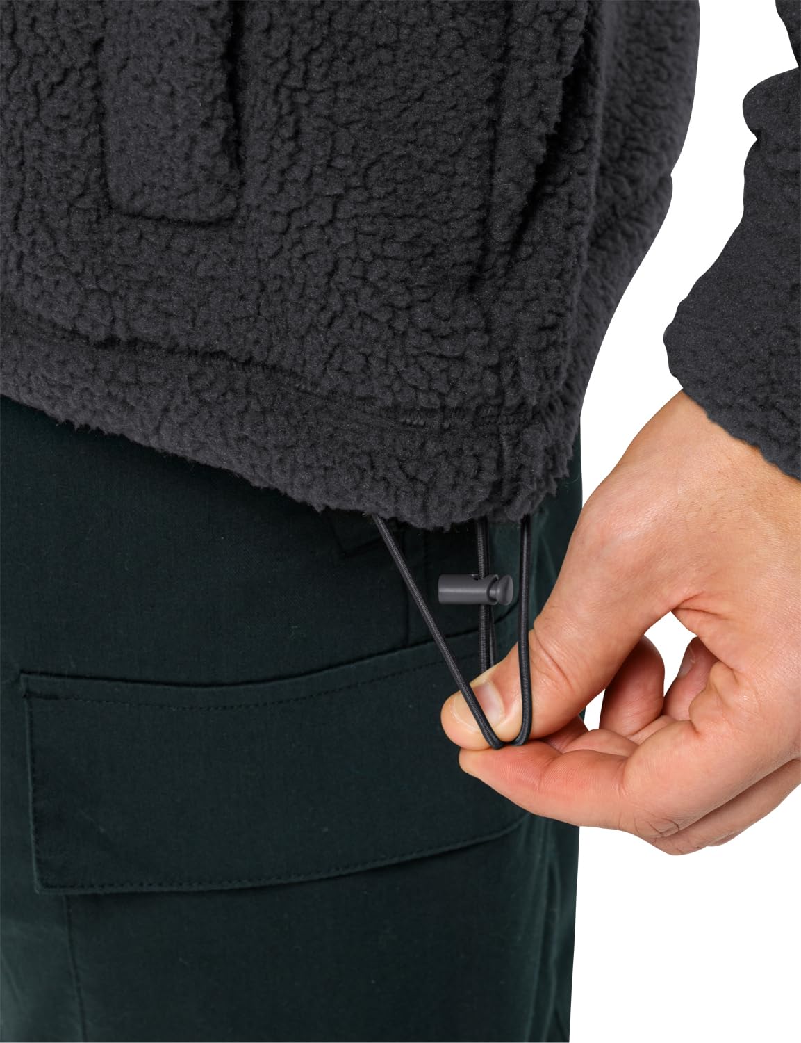 Jack Wolfskin Men's Felslicht Fleece Jacket - Lightweight Outdoor Warm Jacket for Hiking, Camping & Winter Activities