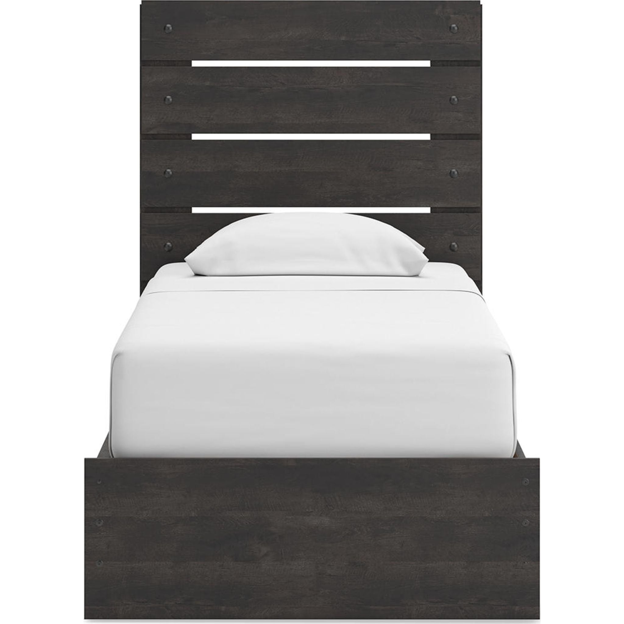 Delmorta Twin Size Storage Bed with Underbed Drawers - Space Saving Bed Frame for Kids, Teens & Small Rooms - Perfect for Dorm, Apartment & Guest Room Organization