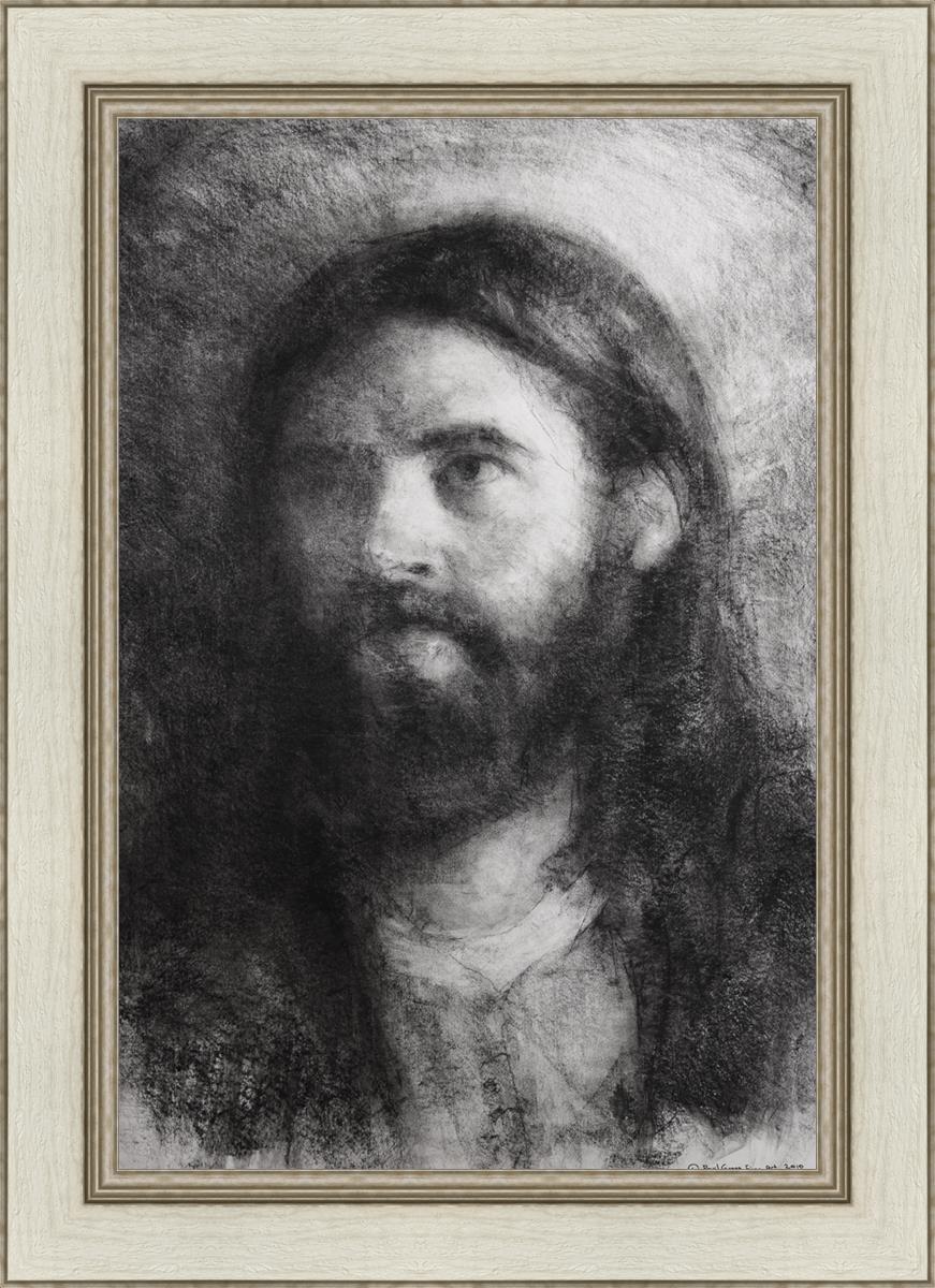 Man of Sorrows by Paul Romeri - Premium Grass Wall Art for Home & Office Decor - Perfect for Living Rooms, Bedrooms, and Workspaces